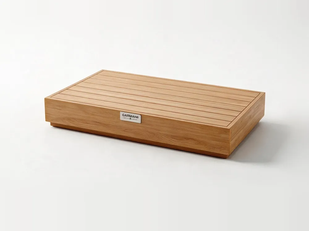 Mesa de centro Soreli em teca